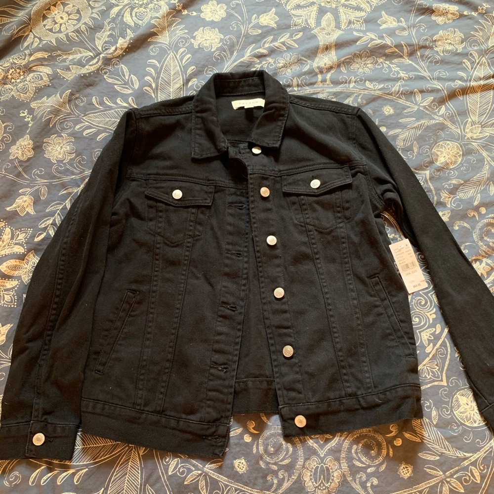 Black Jean Jacket